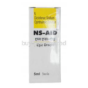 NS aid, Generic Voltaren, Diclofenac Eye drops 5mL