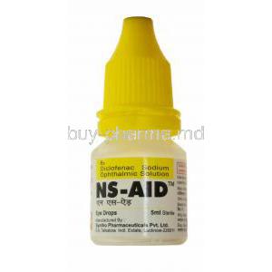 NS aid, Generic Voltaren, Diclofenac Eye drops 5mL