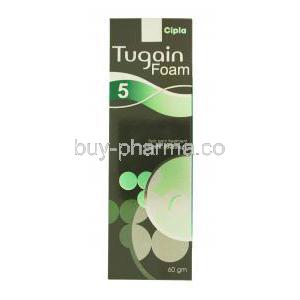 Tugain, Minoxidil foam, 60gm, 5%