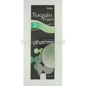 Tugain, Minoxidil foam, 60gm, 2%