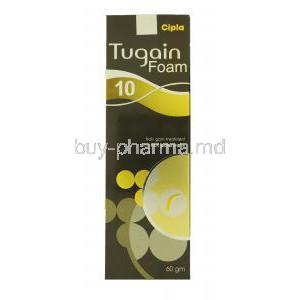 Tugain, Minoxidil foam, 60gm, 10%