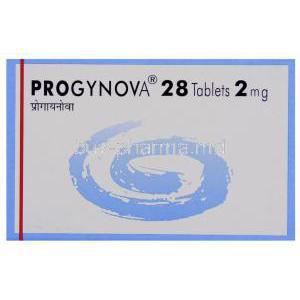 Progynova , Estradiol 2 mg Tablet