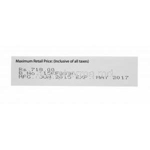 Istamet, Sitagliptin Phosphate & Metformin Hydrochloride Tablets, Istamet 50mg/1000mg, Sun Pharma, Box Side presentation