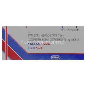 Veltam Plus, Tamsulosin/ Dutasteride Box