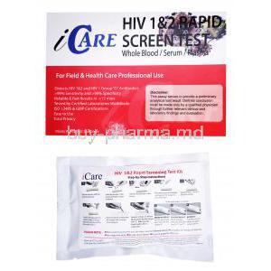 Icare HIV 1&2 Rapid Screen Test