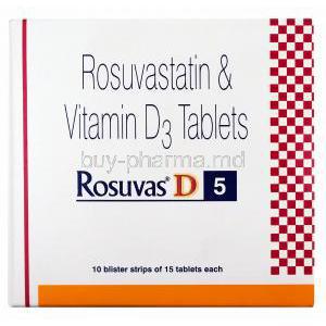 Rosuvas D , Rosuvastatin/ Vitamin D3