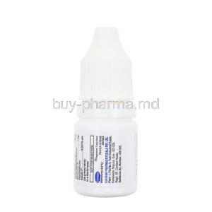 Polymyxin B sulfates/ Chloramphenicol Eye/ear drops, 5ml, Ocupol Dx, Centaur, Bottle back presentation with information