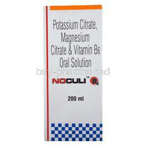 Noculi B6 Liquid, Potassium Citrate, Magnesium Citrate/ Vitamin B6 (Pyridoxine)
