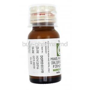 Generic Antiminth/ Ascarel, Pyrantel Pamoate Syrup, Bottle presentation
