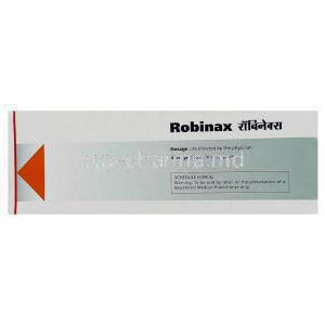 Generic  Robaxin, Methocarbamol  Tablet Warning