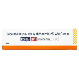 Exel M cream, Clobetasol/ Miconazole