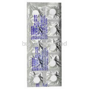 Mobiswift-D, Diclofenac/ Metaxalone tablets back