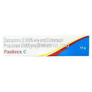 Pasitrex C Ointment, Calcipotriol/ Clobetasol
