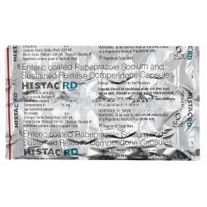 Histac RD, Domperidone/ Rabeprazole tablets