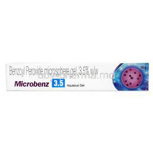 Microbenz Gel, Benzoyl Peroxide box