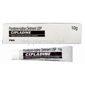 Cipladine Ointment, Povidone Iodine