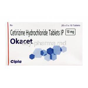 Okacet, Cetirizine