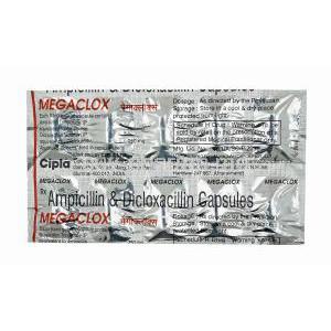 Megaclox, Ampicillin and Cloxacillin tablets