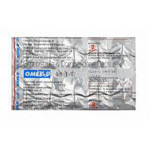 Omee D, Domperidone and Omeprazole tablets