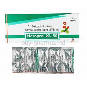 Metoprol XL, Metoprolol 50mg