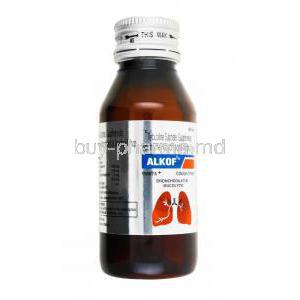 Alkof Syrup, Cetirizine/ Phenylephrine/ Menthol/ Dextromethorphan