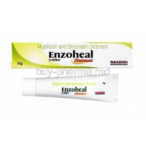 Enzoheal Ointment, Bromelain/ Mupirocin