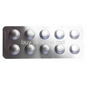 Naftopidil, Nafodil, 50mg, blister pack front presentation