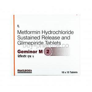 Geminor M, Glimepiride/ Metformin