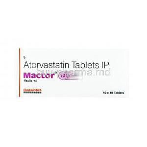 Mactor, Atorvastatin