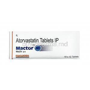 Mactor, Atorvastatin 40mg