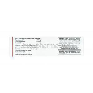 Macsart CH, Telmisartan and Chlorthalidone manufacturer dosage
