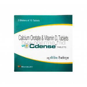 Cdense, Calcium Orotate/ Vitamin D3