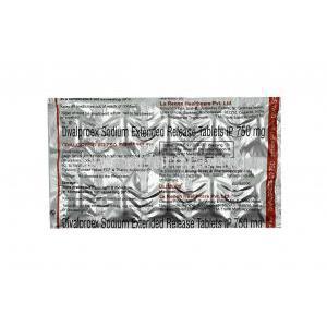 Divalgress, Divalproex 750mg tablets