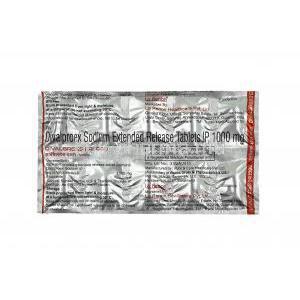 Divalgress, Divalproex 1000mg tablets