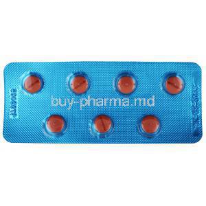 Ludiomil, Maprotiline, 75mg 14 tablets, Assos Pharmaceuticals, blister pack front presentation