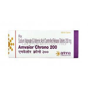 Amvalor Chrono, Sodium Valproate/ Valproic Acid