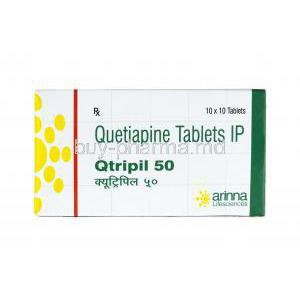 Qtripil, Quetiapine 50mg