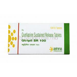 Qtripil, Quetiapine 100mg (SR)