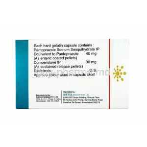 Fritopan D (SR), Domperidone and Pantoprazole manufacturer