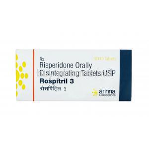 Rospitril, Risperidone 3mg