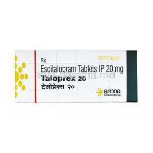 Taloprex, Escitalopram 20mg