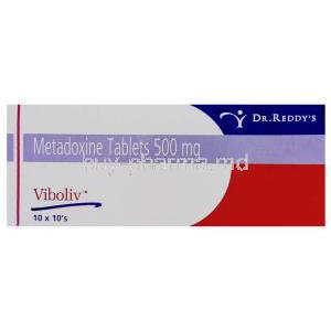 Viboliv, Metadoxine 500 mg box