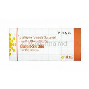 Qtripil, Quetiapine 300mg(SR)