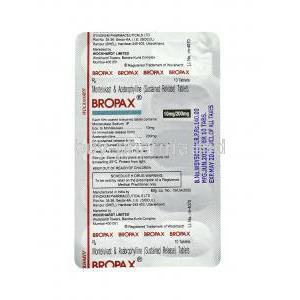 Bropax, Acebrophylline/ Montelukast