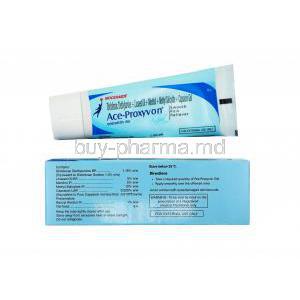 Ace Proxyvon Gel, Diclofenac Sodium/ Linseed Oil/ Menthol/ Methyl Salicylate/ Capsaicin