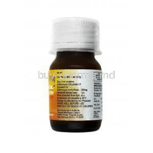 Aziwok Suspension, Azithromycin 100mg dosage