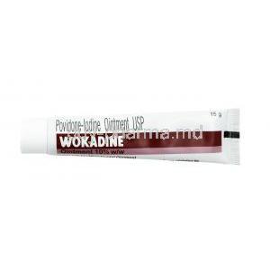 Wokadine Ointment, Povidone Iodine 10% tube