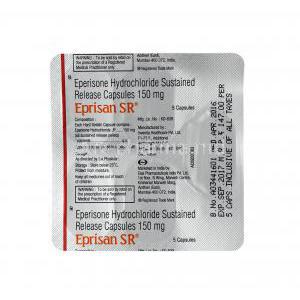 Eprisan, Eperisone