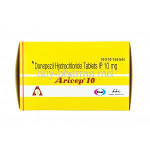 Aricep 10, Donepezil Hydrochloride 10mg