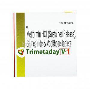 Trimetaday V, Glimepiride/ Metformin/ Voglibose